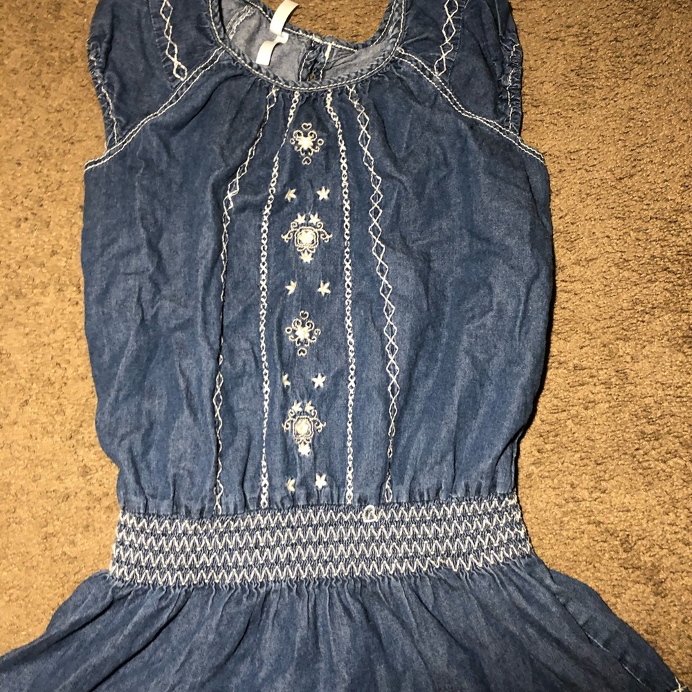 DENIM KIDS DRESS - Picture 2 of 8
